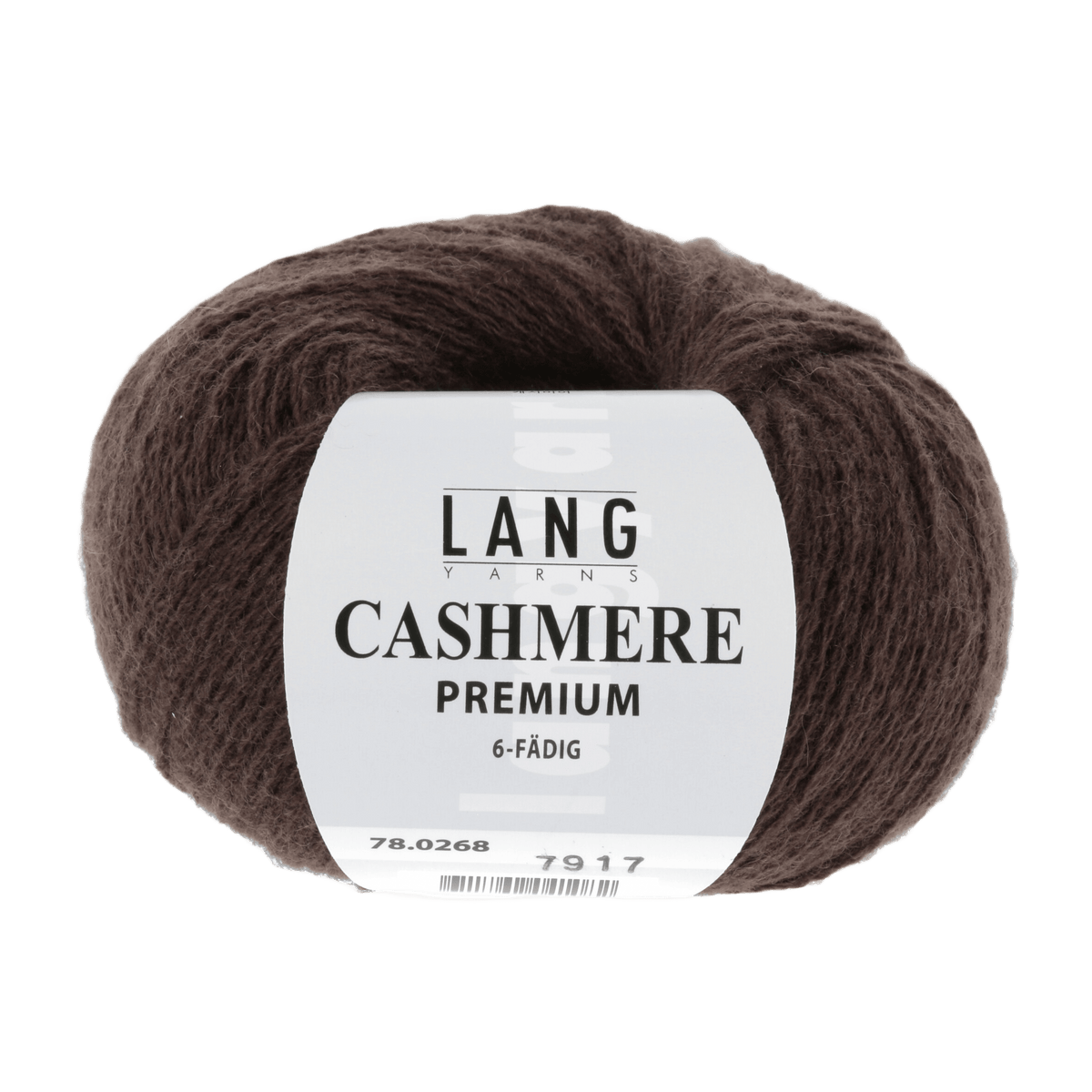 LANGYARNS Knitting Pattern one size - 3 balls / brown 78.0268 GERDA Collar Pattern Bundle in Cashmere Premium by LANGYARNS | Fatto a Mano 286-066