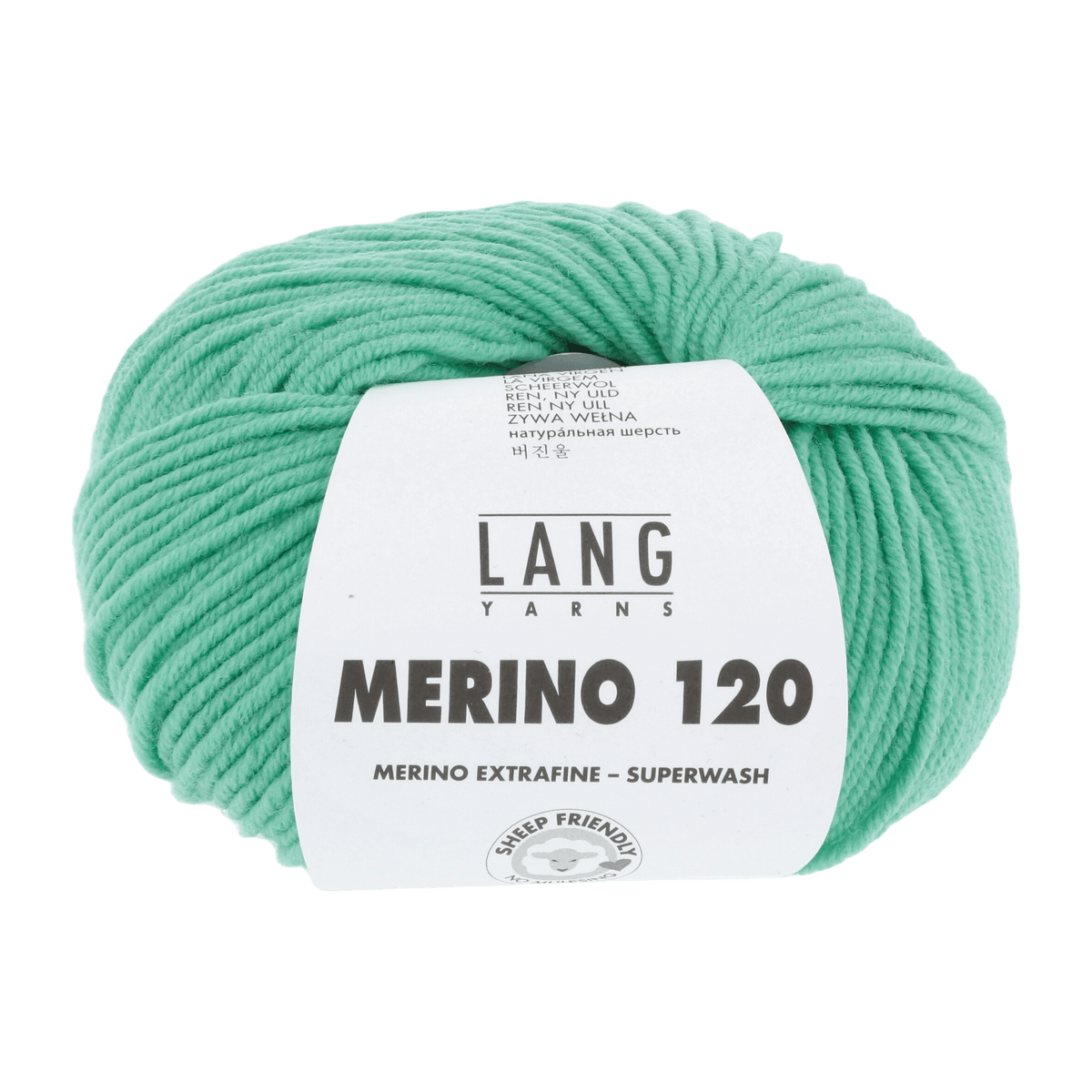 LANGYARNS Knitting Pattern Small - 10 balls / reseda 34.0373 Ladies' sweater Pattern Bundle in MERINO 120 by LANGYARNS | Punto 55-004