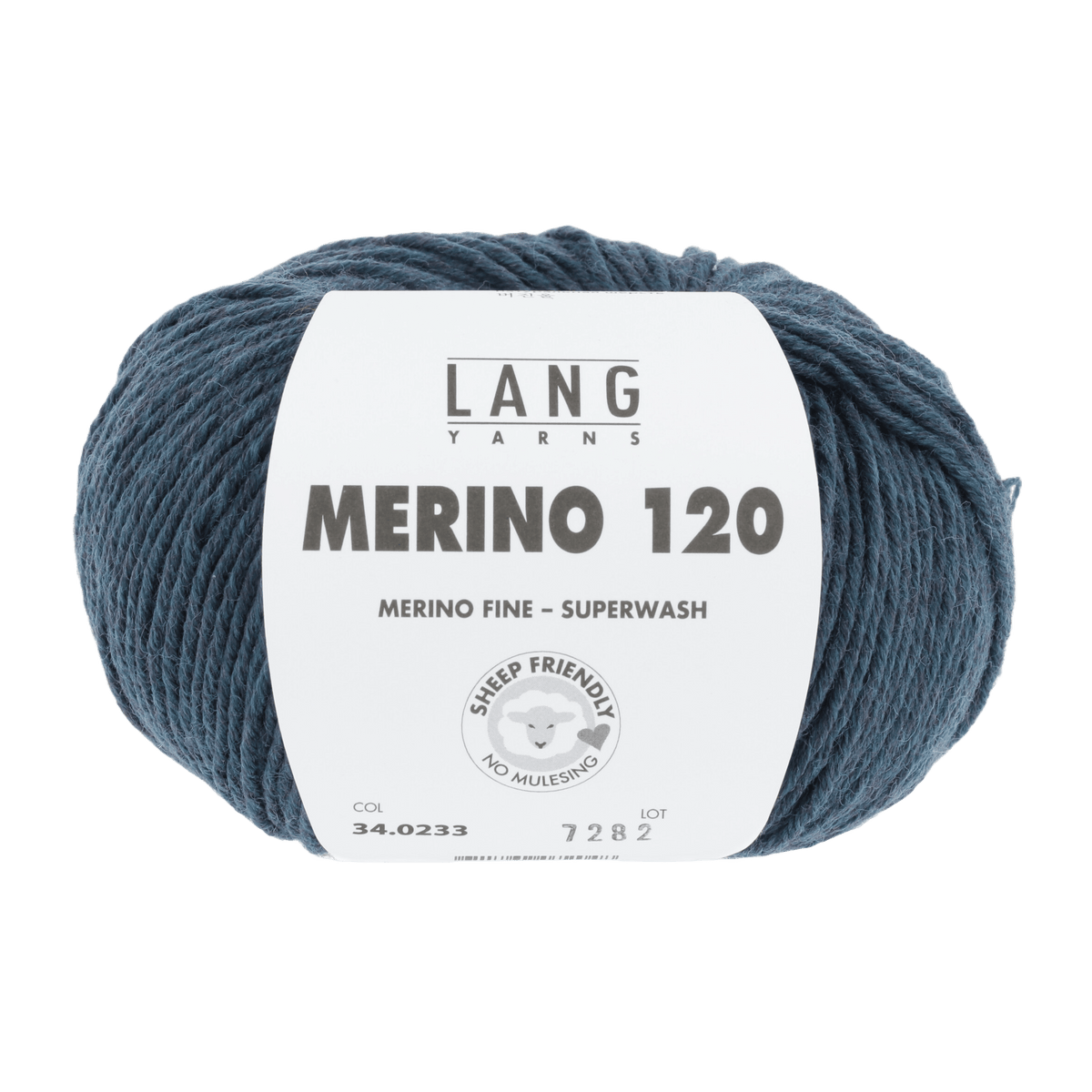 LANGYARNS Knitting Pattern Small - 12 balls / petrol mélange 34.0233 ASHLEY Sweater Pattern Bundle in Merino 120 by LANGYARNS | Fatto a Mano 286-081
