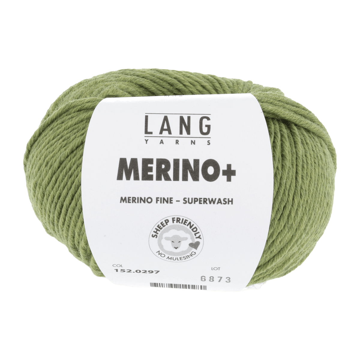 LANGYARNS Knitting Pattern Small - 13 balls / light olive mélange 152.0297 Sweater Pattern Bundle in Merino+ by LANGYARNS | Punto 55-001