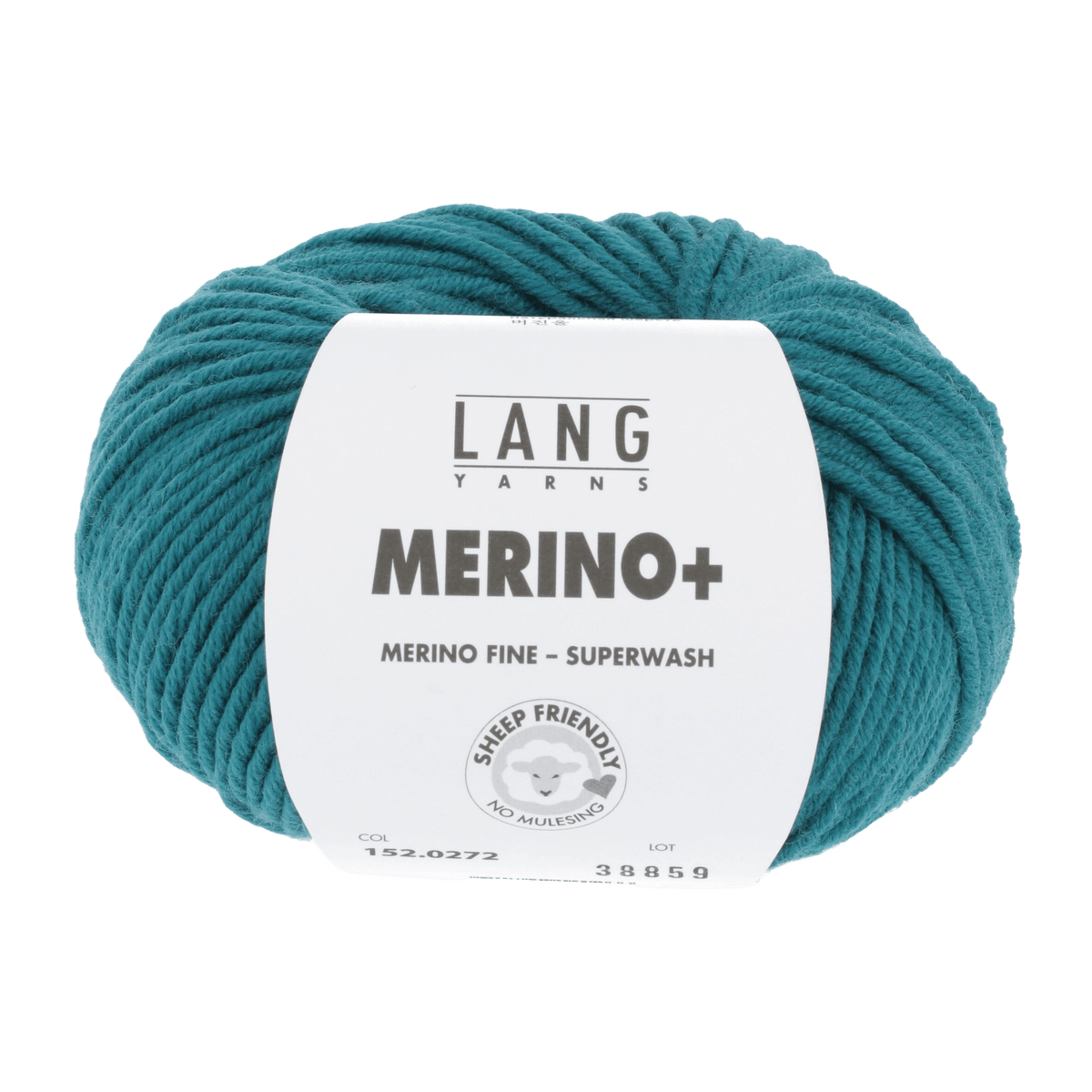 LANGYARNS Knitting Pattern Small - 13 balls / petrol 152.0272 Sweater Pattern Bundle in Merino+ by LANGYARNS | Punto 55-002