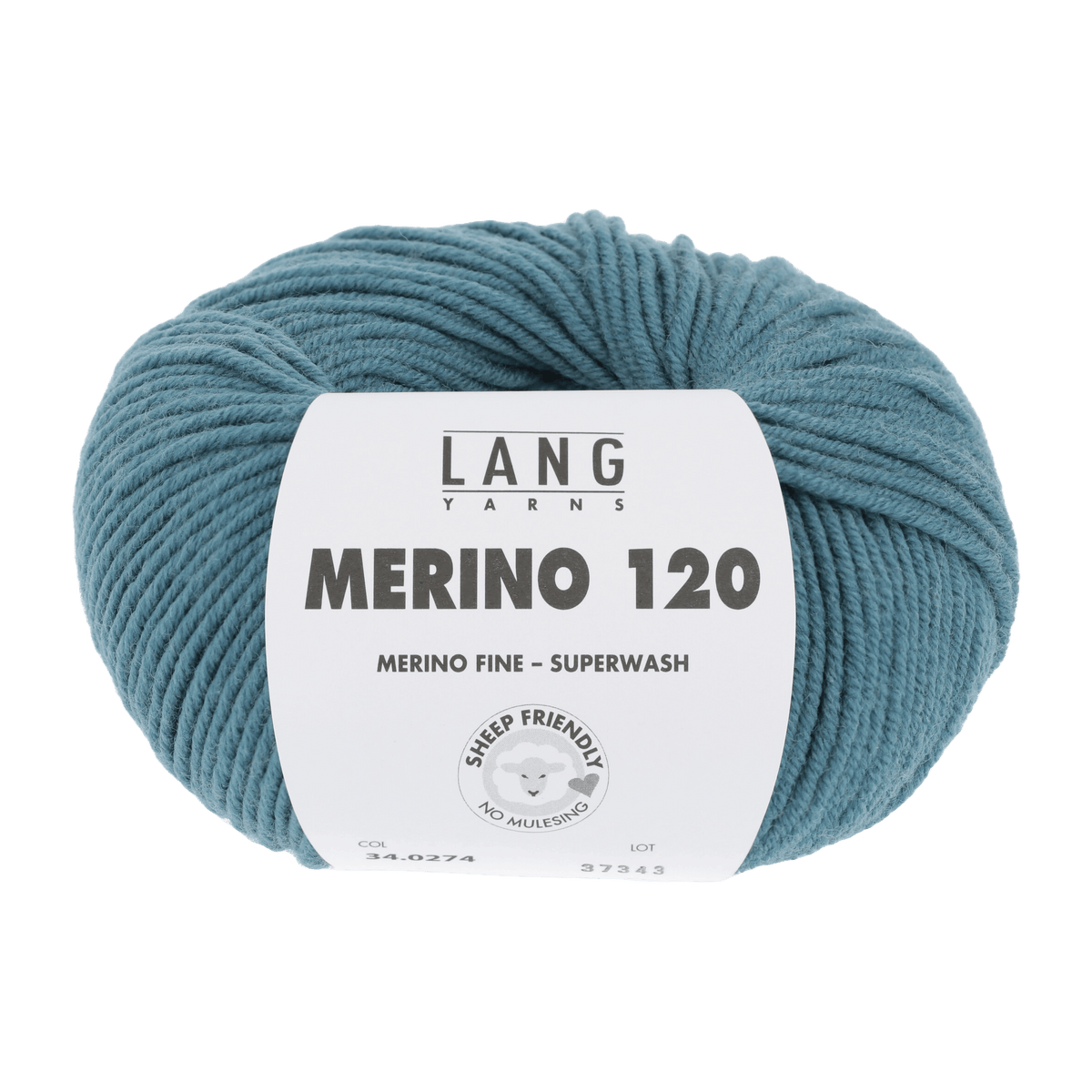 LANGYARNS Knitting Pattern Small - 15 balls / atlantic 34.0274 Zip-front jacket Pattern Bundle in MERINO 120 by LANGYARNS | Punto 55-009