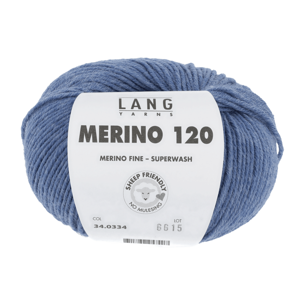 LANGYARNS Knitting Pattern Small - 15 balls / jeans medium mélange 34.0334 Men's sweater Pattern Bundle in MERINO 120 by LANGYARNS | Punto 55-003