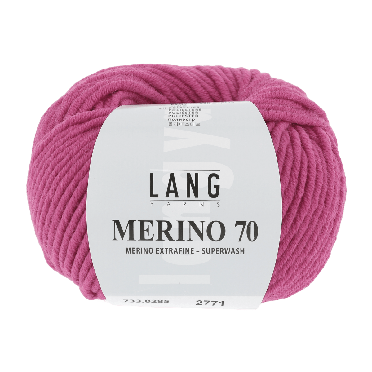 LANGYARNS Knitting Pattern Small - 17 balls / pink 733.0285 Sweater Pattern Bundle in MERINO 70 by LANGYARNS | Punto 55-005