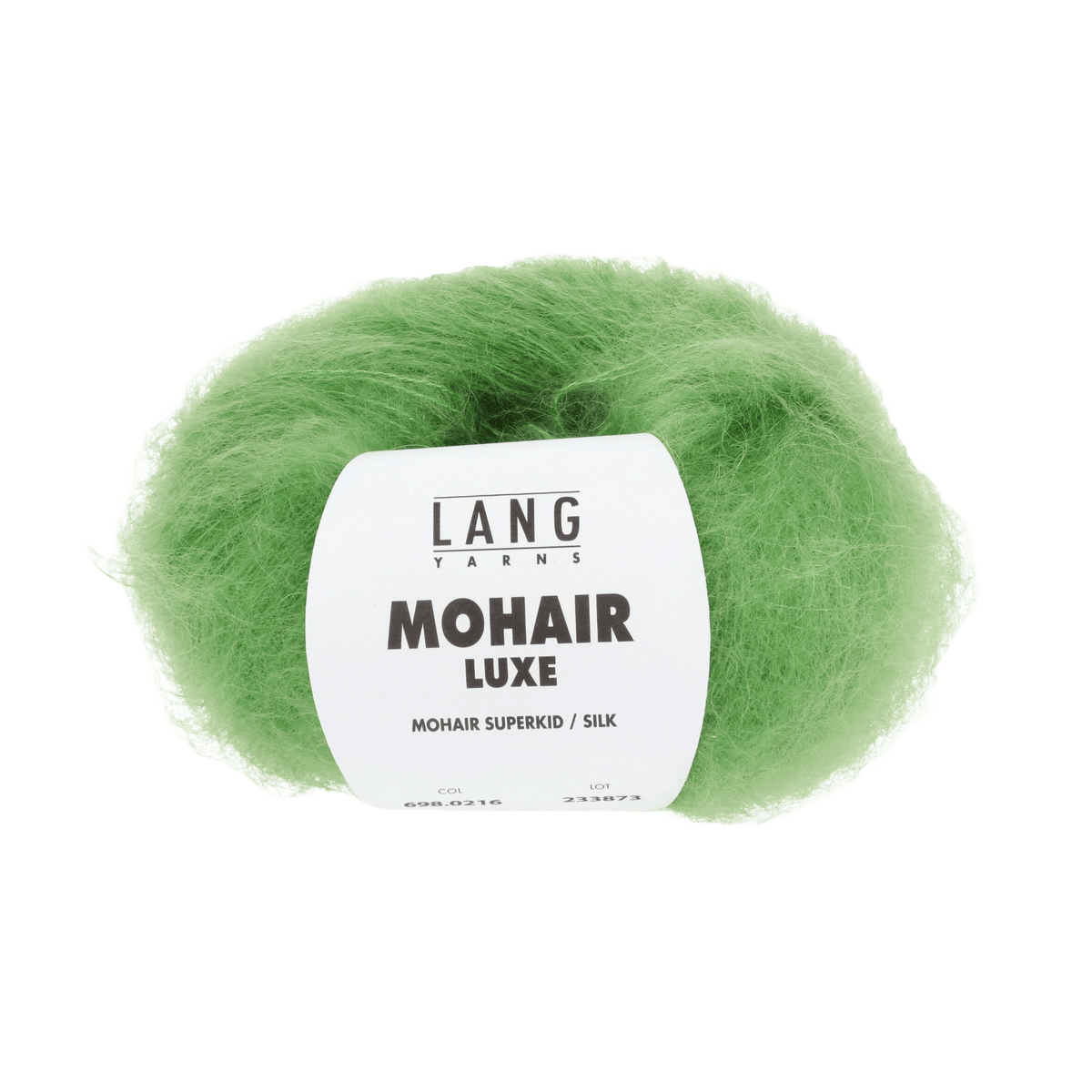LANGYARNS Knitting Pattern Small - 9 balls / apple 698.0216 METTE Top down sweater Pattern Bundle in MOHAIR LUXE by LANGYARNS | Fatto a Mano 278-056