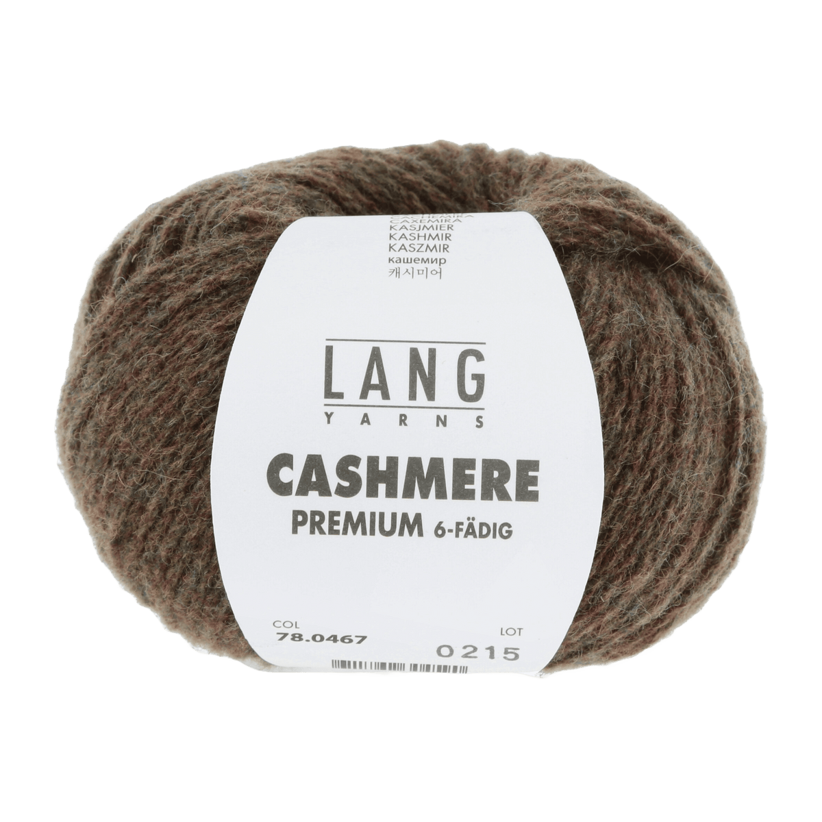 LANGYARNS Knitting Pattern Small-Medium - 10 balls / brown chante claire 78.0467 FLORA Slipover Top Down Pattern Bundle in Cashmere Premium by LANGYARNS | Punto 60-015