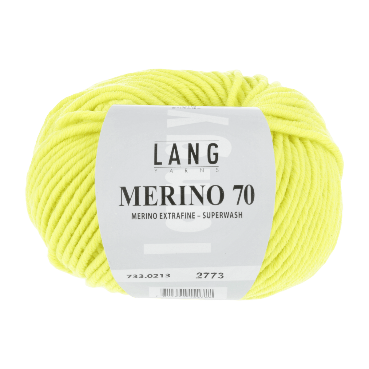 LANGYARNS Knitting Pattern Small-Medium - 12 balls / yellow neon 733.0213 Sweater Pattern Bundle in MERINO 70 by LANGYARNS | Punto 55-007