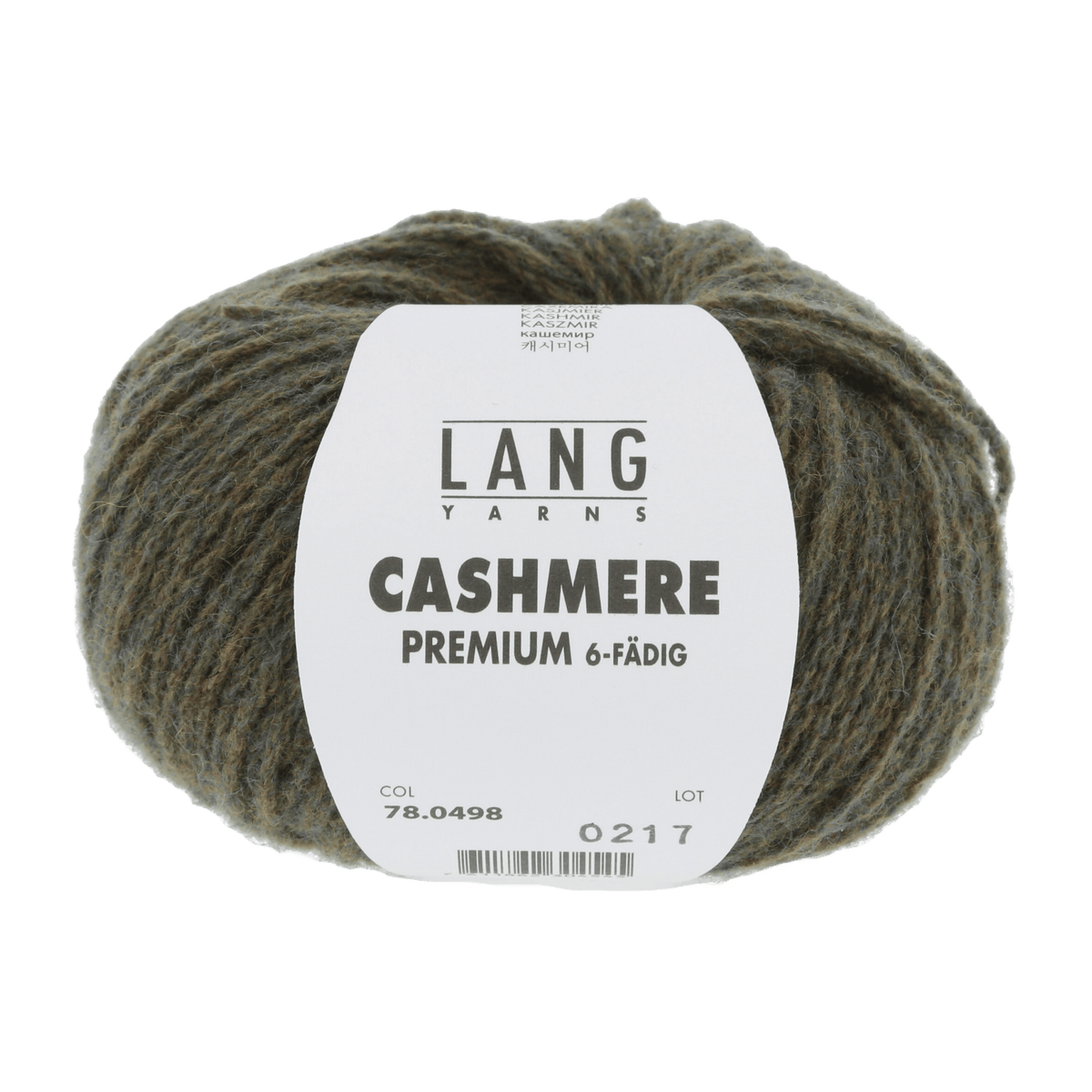 LANGYARNS Knitting Pattern Small-Medium - 14 balls / olive chante claire 78.0498 ZEHRA Sweater Pattern Bundle in CASHMERE PREMIUM by LANGYARNS | Punto 78-015
