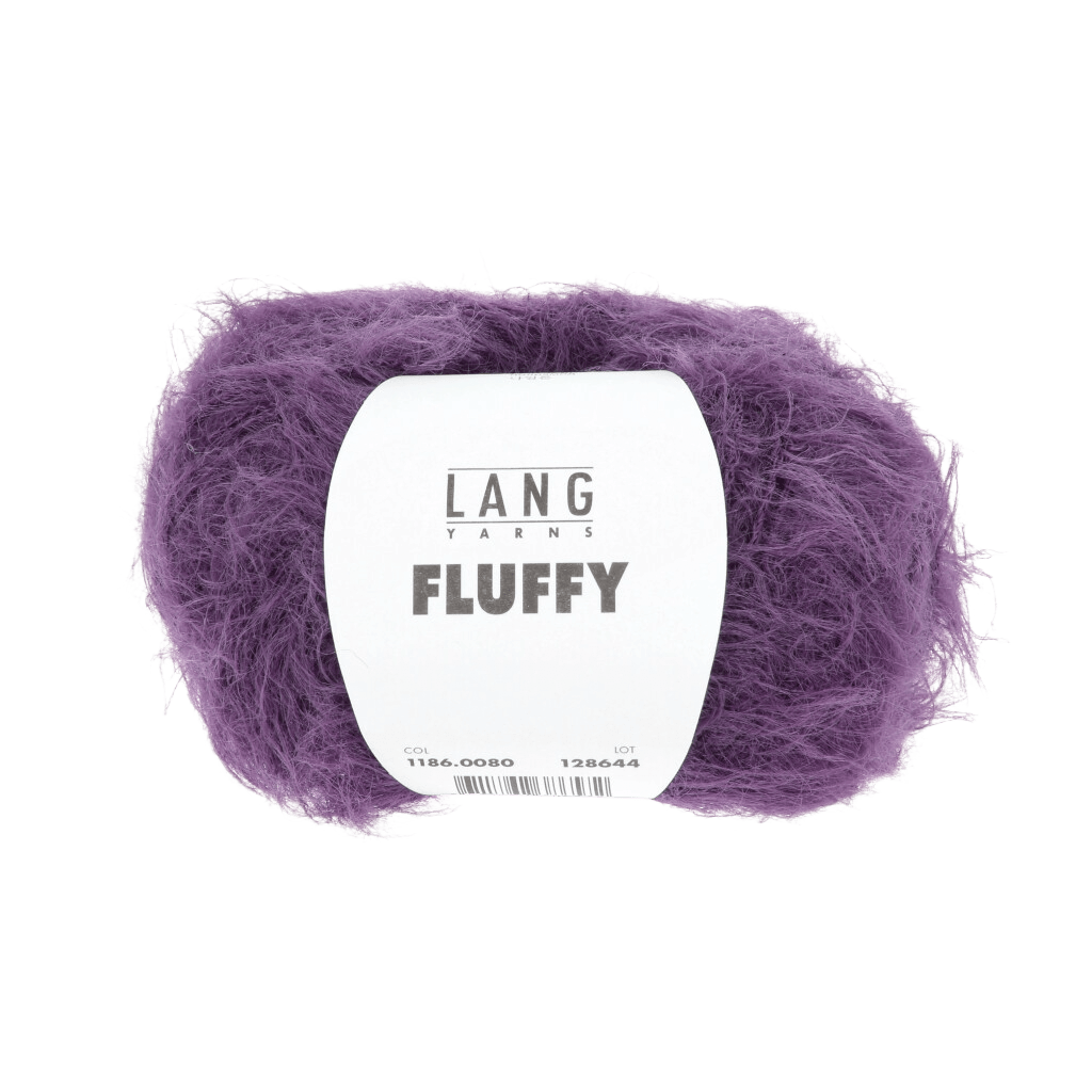 LANGYARNS Luxury Yarns Aubergine LANGYARNS | Fluffy | Carry-along | 1186