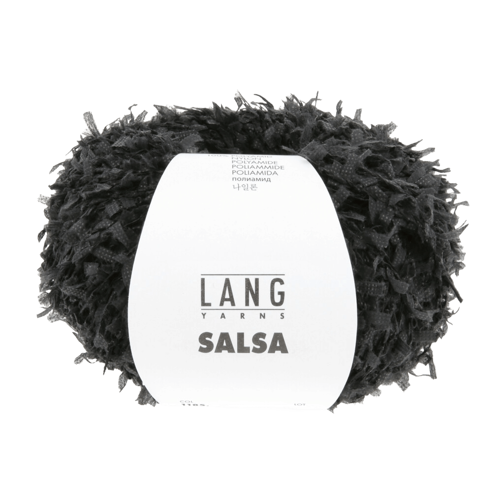 LANGYARNS Luxury Yarns Black LANGYARNS | Salsa | Carry-along | 1185