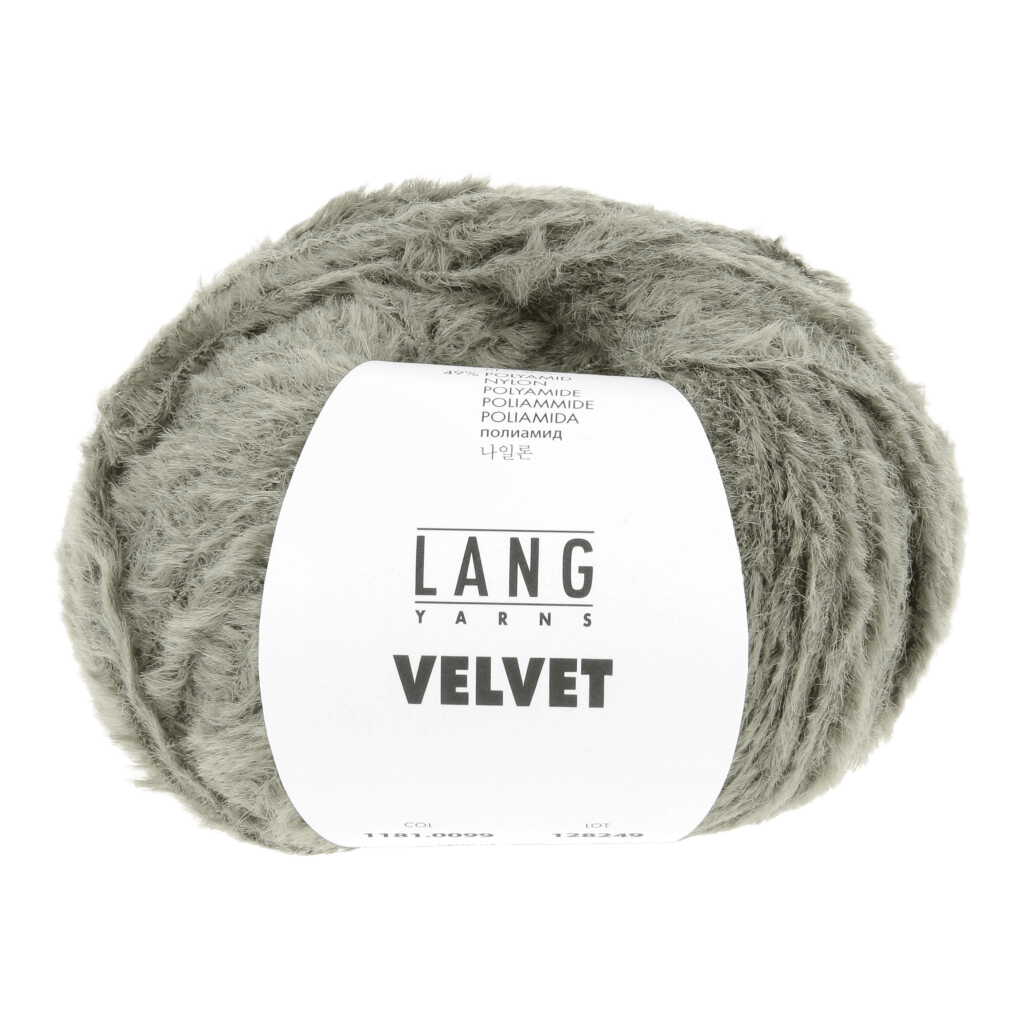 LANGYARNS Luxury Yarns Crocodile Green LANGYARNS | Velvet | DK | 1181