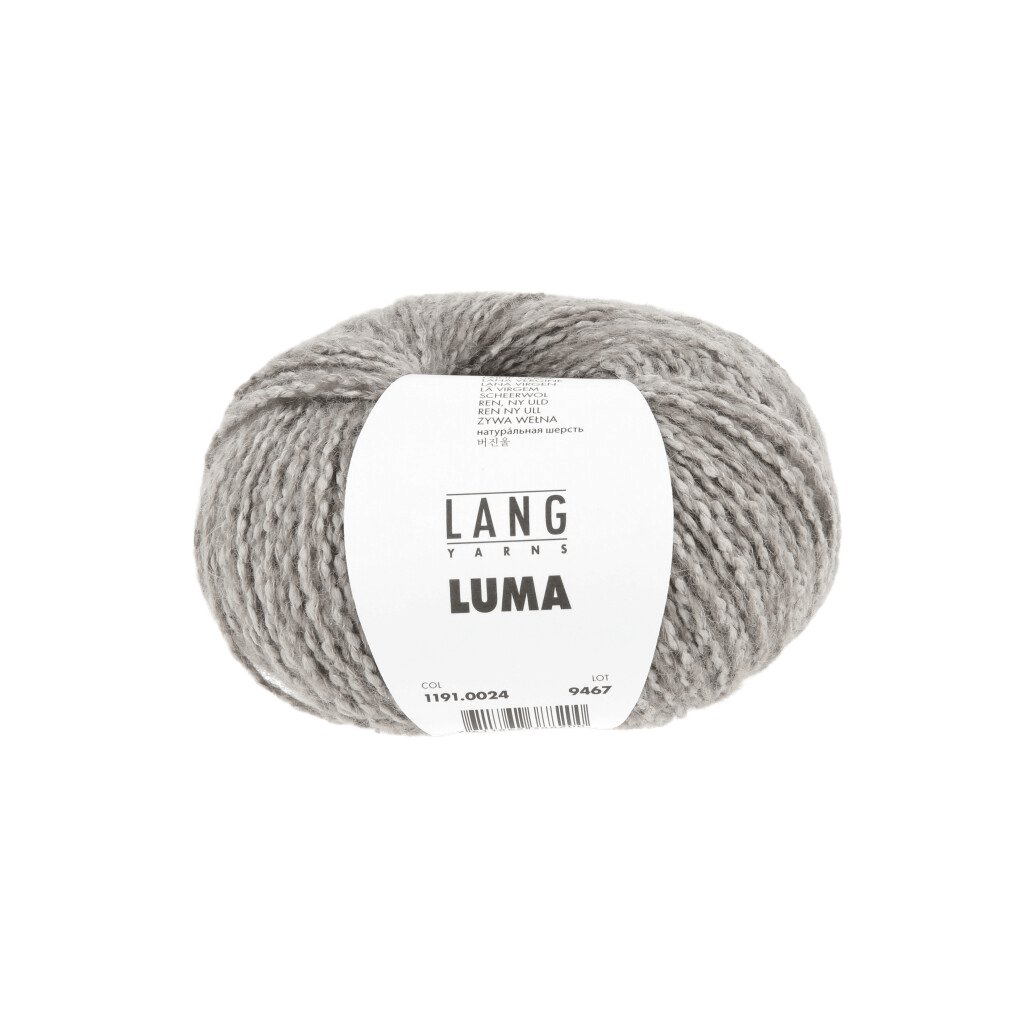 LANGYARNS Luxury Yarns Grey LANGYARNS | Luma | Worsted / Aran | 1191