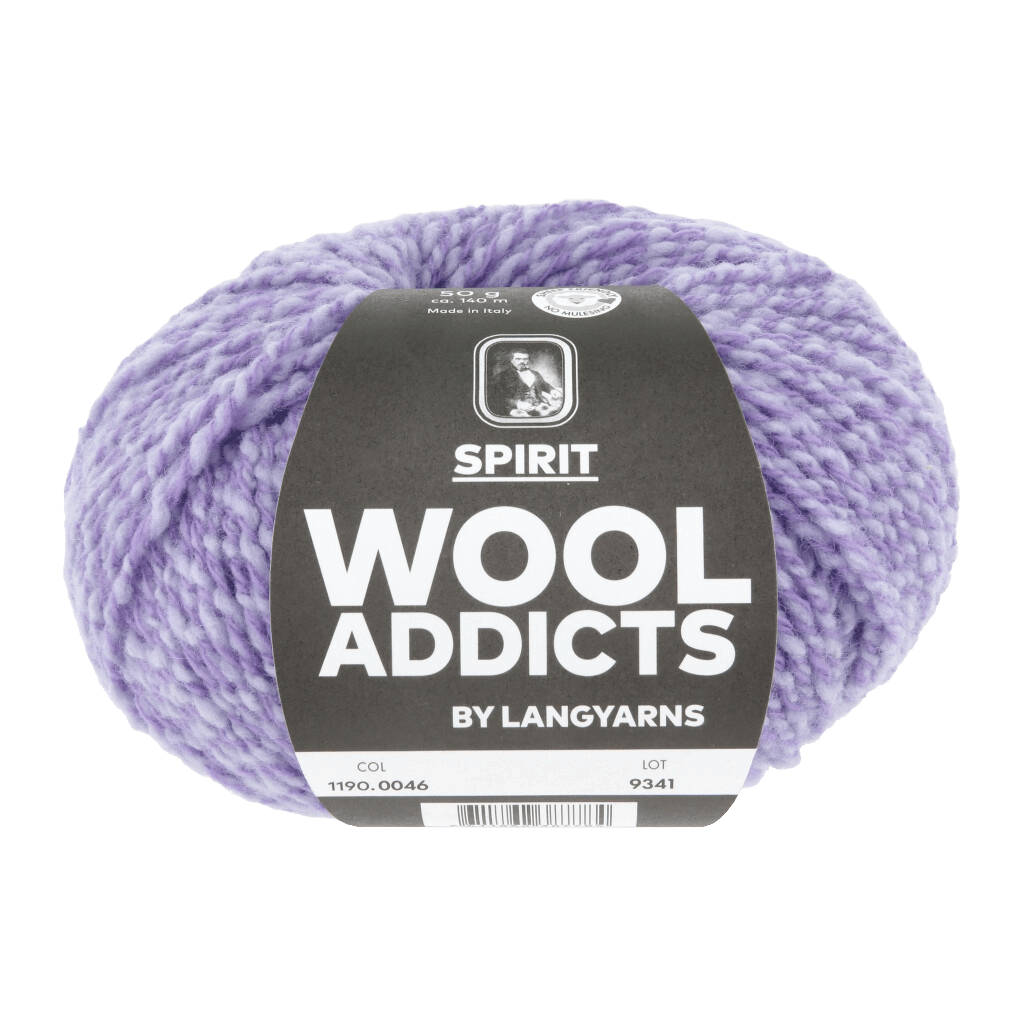 LANGYARNS Luxury Yarns Lavender LANGYARNS WOOLADDICTS | Spirit | Aran / Worsted | 1190