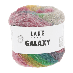 LANGYARNS Luxury Yarns Pink / Orange / Green LANGYARNS | Galaxy | Worsted / Aran | 1189