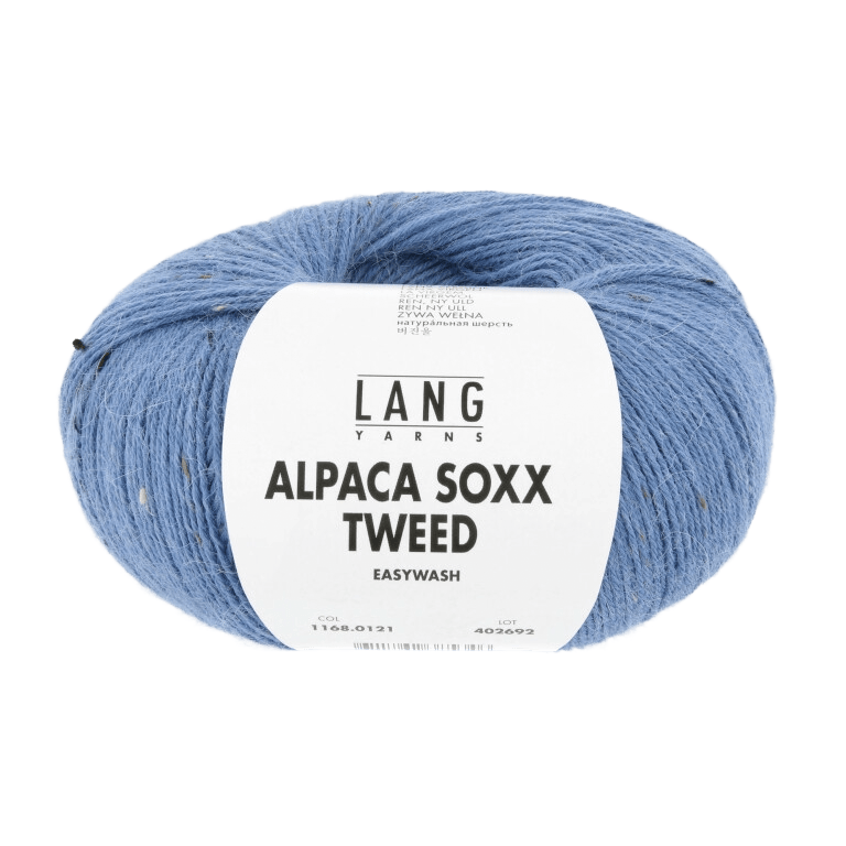 LANGYARNS Luxury Yarns Sky Blue LANGYARNS | Alpaca Soxx Tweed | Sock Yarn | 1168