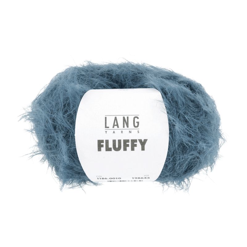 LANGYARNS Luxury Yarns Steel Blue LANGYARNS | Fluffy | Carry-along | 1186