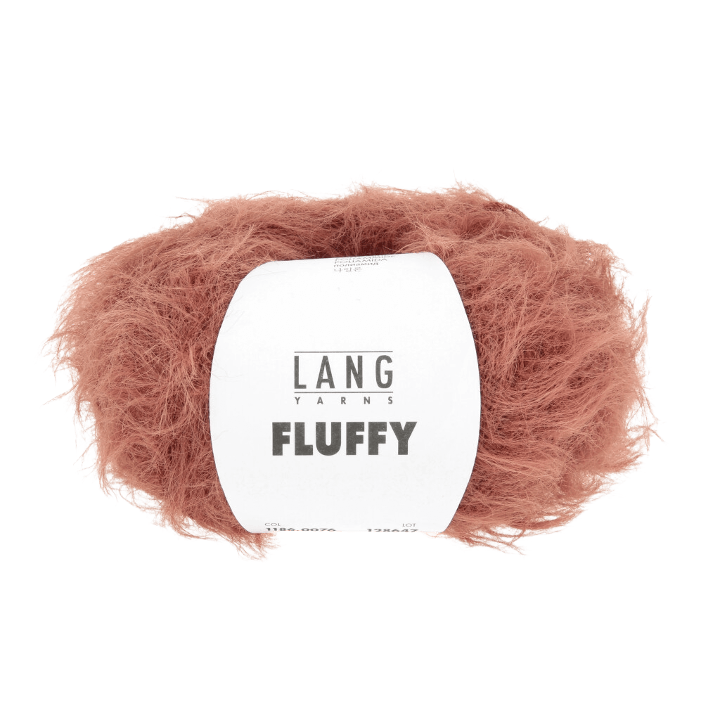 LANGYARNS Luxury Yarns Terracotta LANGYARNS | Fluffy | Carry-along | 1186