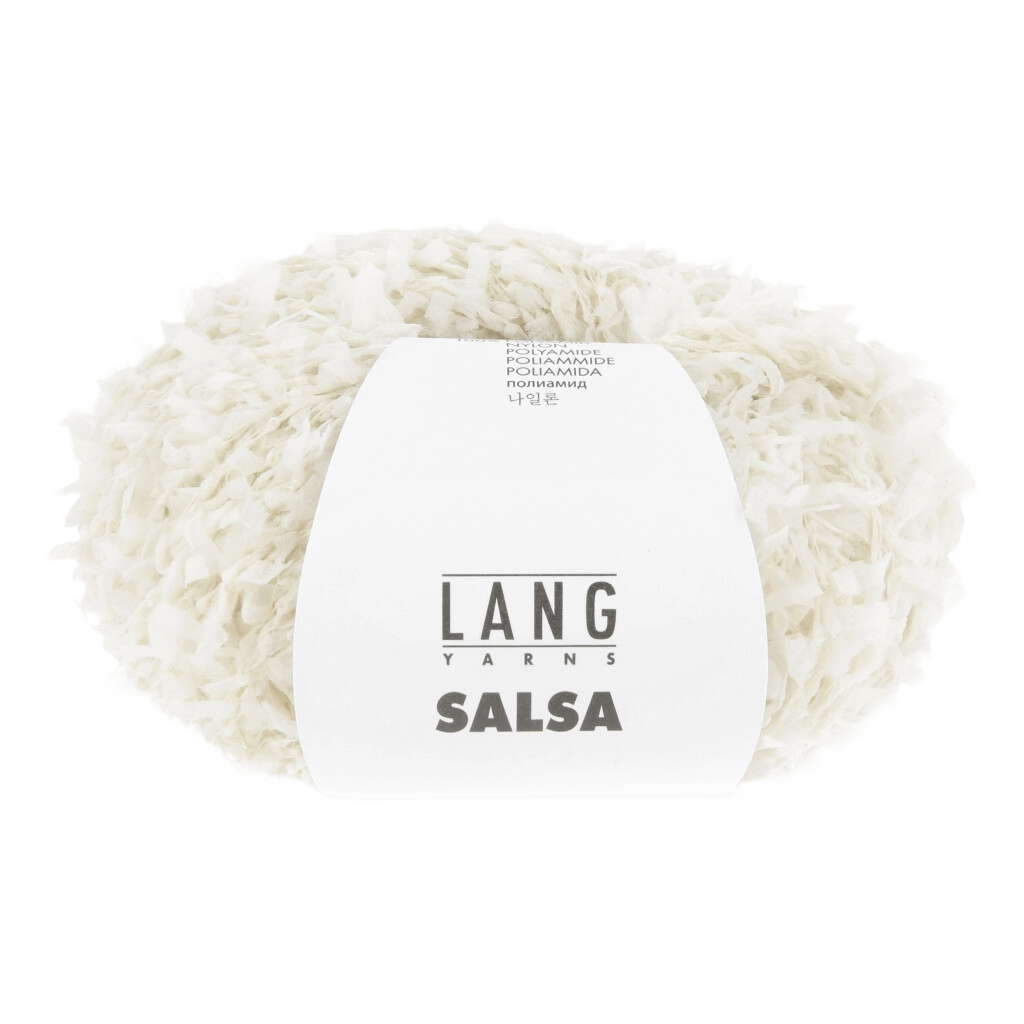 LANGYARNS Luxury Yarns White LANGYARNS | Salsa | Carry-along | 1185