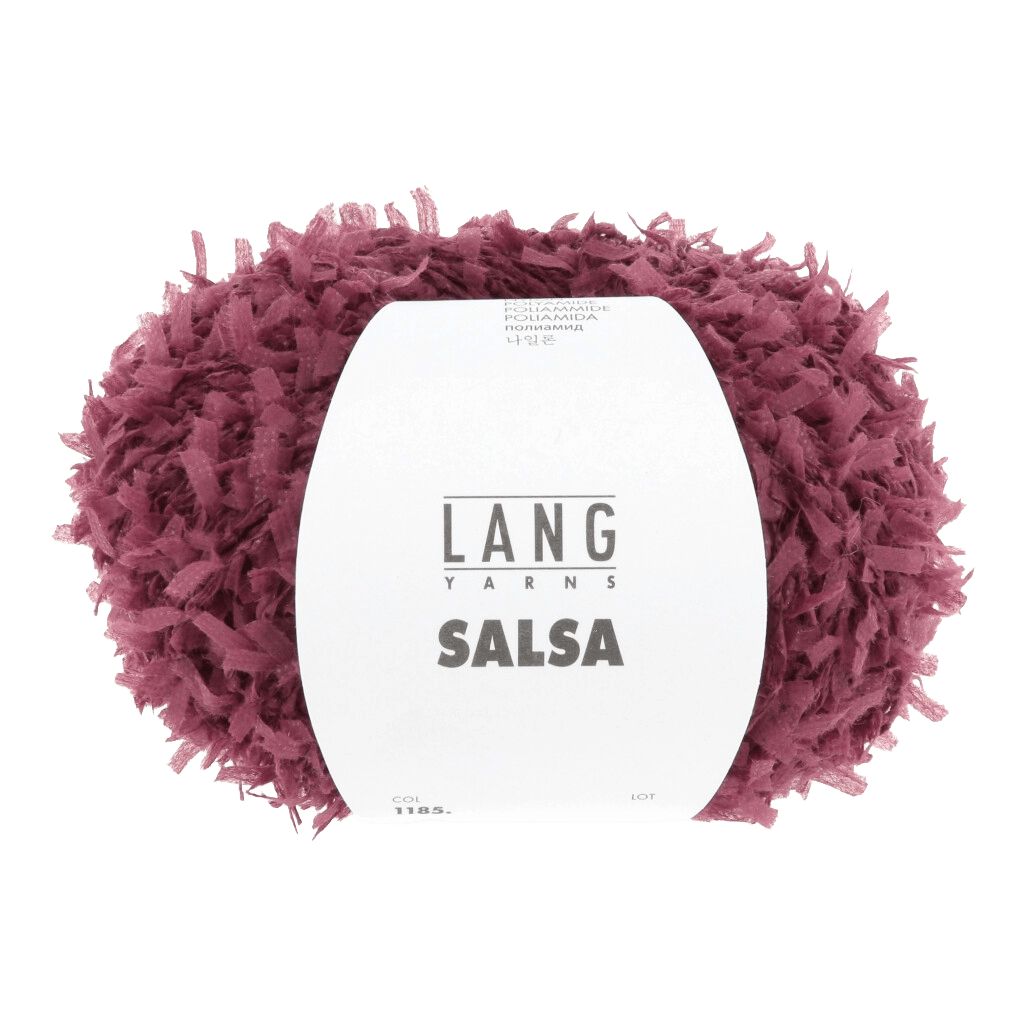 LANGYARNS Luxury Yarns Wine Red LANGYARNS | Salsa | Carry-along | 1185