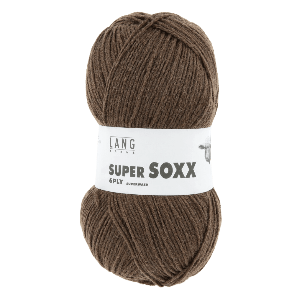 LANGYARNS Sock Yarn Chocolate LANGYARNS | Super Soxx | 6 Ply | 907