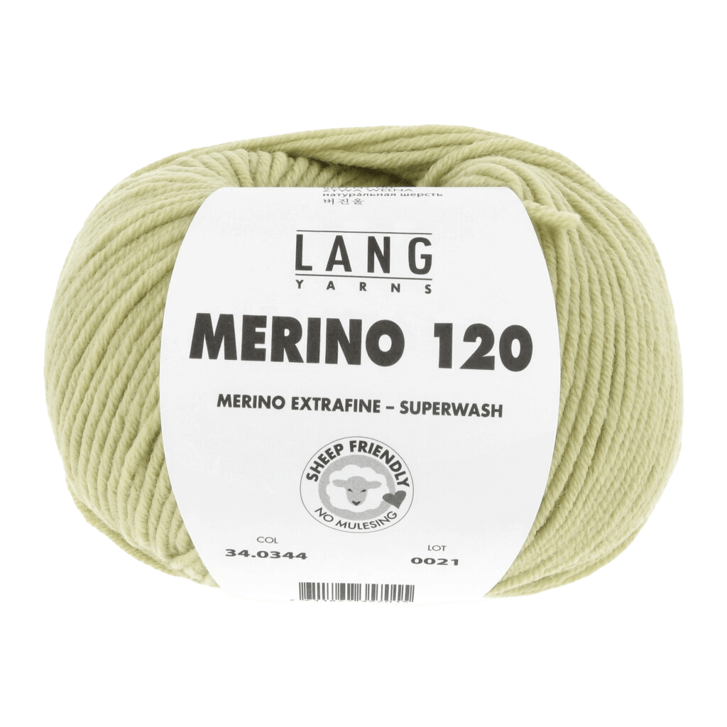 LANGYARNS Sock Yarn Lime Zest LANGYARNS | Merino 120 | DK | 34