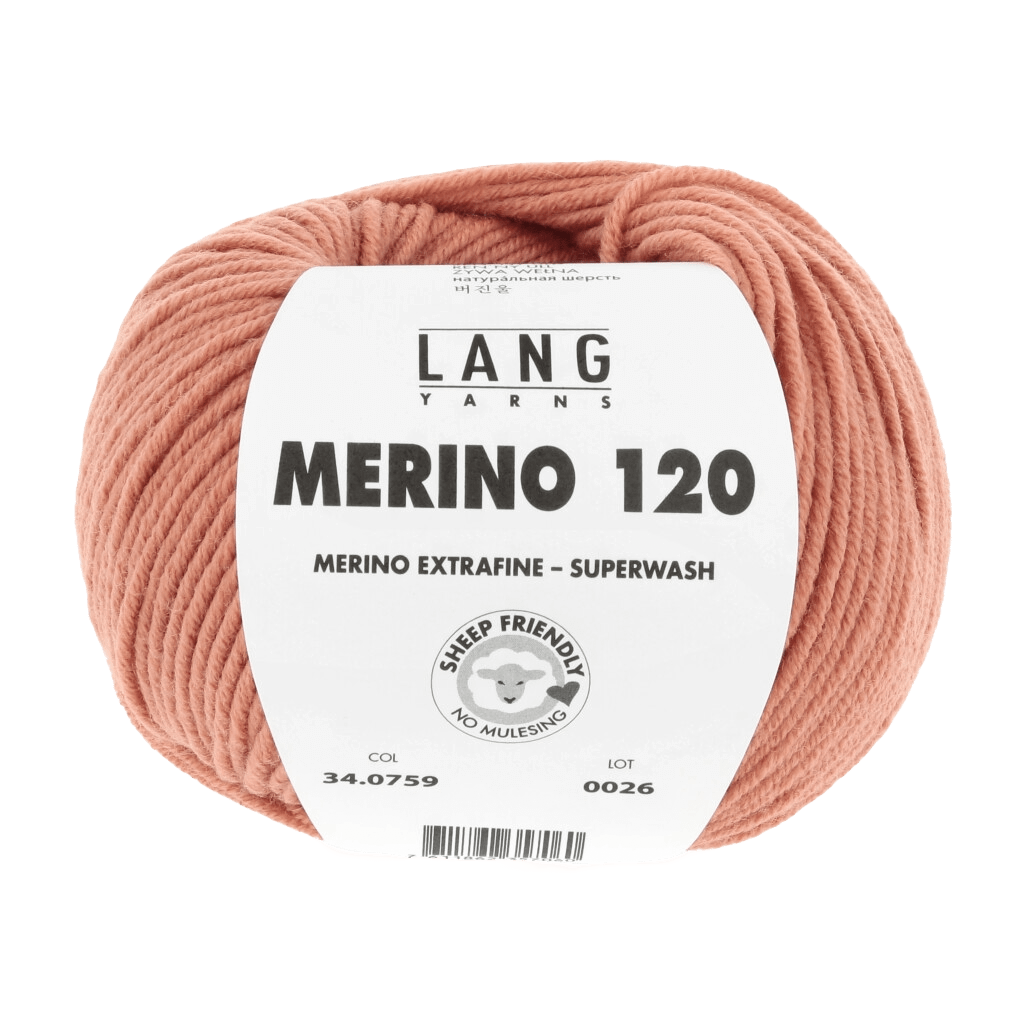 LANGYARNS Sock Yarn Mandarin LANGYARNS | Merino 120 | DK | 34