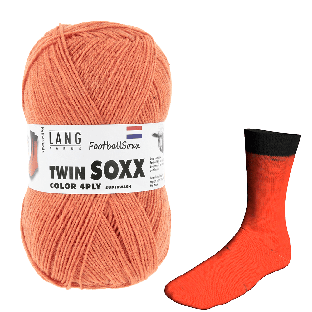 LANGYARNS Sock Yarn Netherlands LANGYARNS | Twin Soxx World Cup | 4 PLY | 909