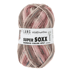 LANGYARNS Sock Yarn Poppy LANGYARNS | Super Soxx Bamboo Colour - Wild Flower Soxx | 4 Ply | 641