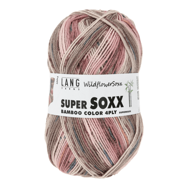 LANGYARNS | Super Soxx Bamboo Colour - Wild Flower Soxx | 4 Ply | 641