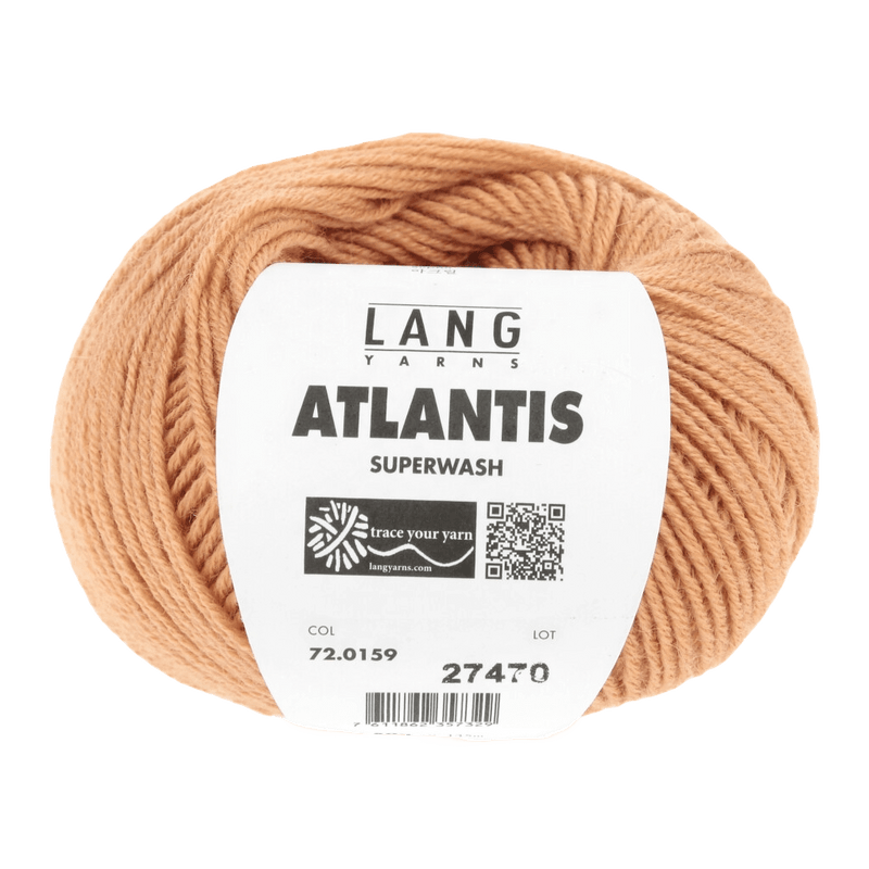 LANGYARNS Sock Yarn Tangerine LANGYARNS | Atlantis | DK | 72