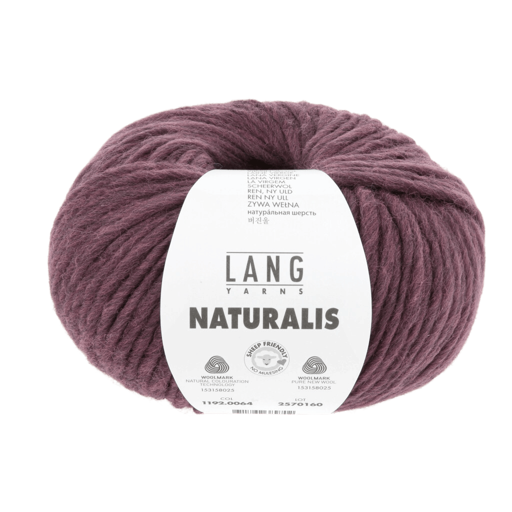 LANGYARNS Yarn Bordeaux LANGYARNS | Naturalis | Aran / Worsted | 1192