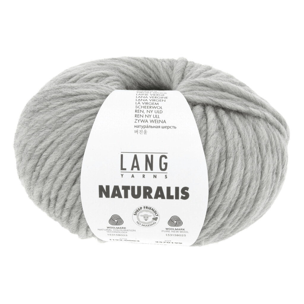LANGYARNS Yarn Light Grey LANGYARNS | Naturalis | Aran / Worsted | 1192