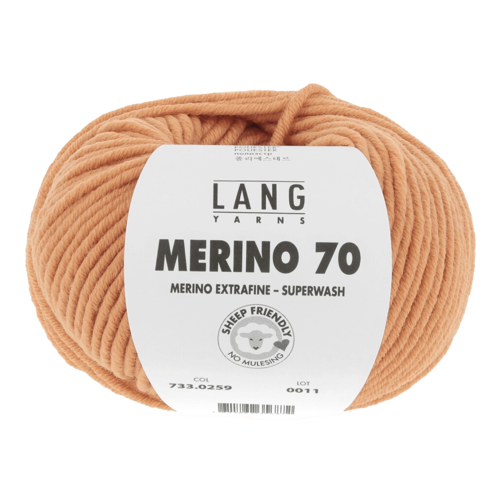 LANGYARNS Yarn Tangerine LANGYARNS | Merino 70 | Chunky | 733