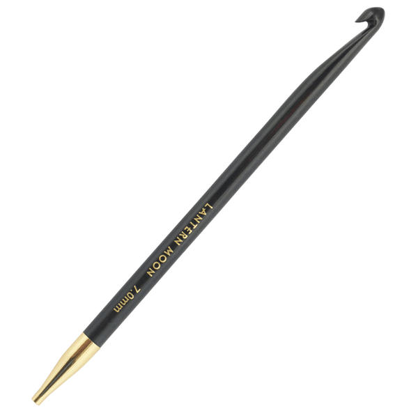 Lantern Moon | Tunisian Crochet Hooks | Sustainable Ebony Wood