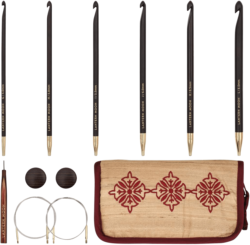 Lantern Moon Crochet Hooks Lantern Moon | Bequest Tunisian Crochet Hook set