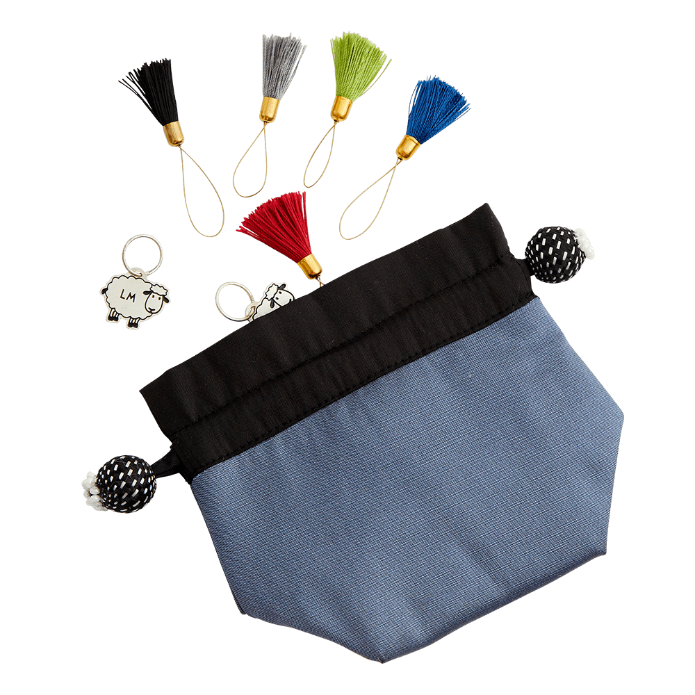 Lantern Moon Knitting Needles Arctic (blue) Lantern Moon | Stitch Marker Pouches
