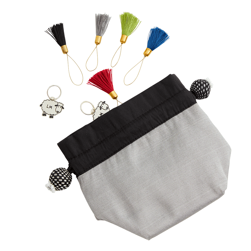 Lantern Moon Knitting Needles Cloud (silver) Lantern Moon | Stitch Marker Pouches