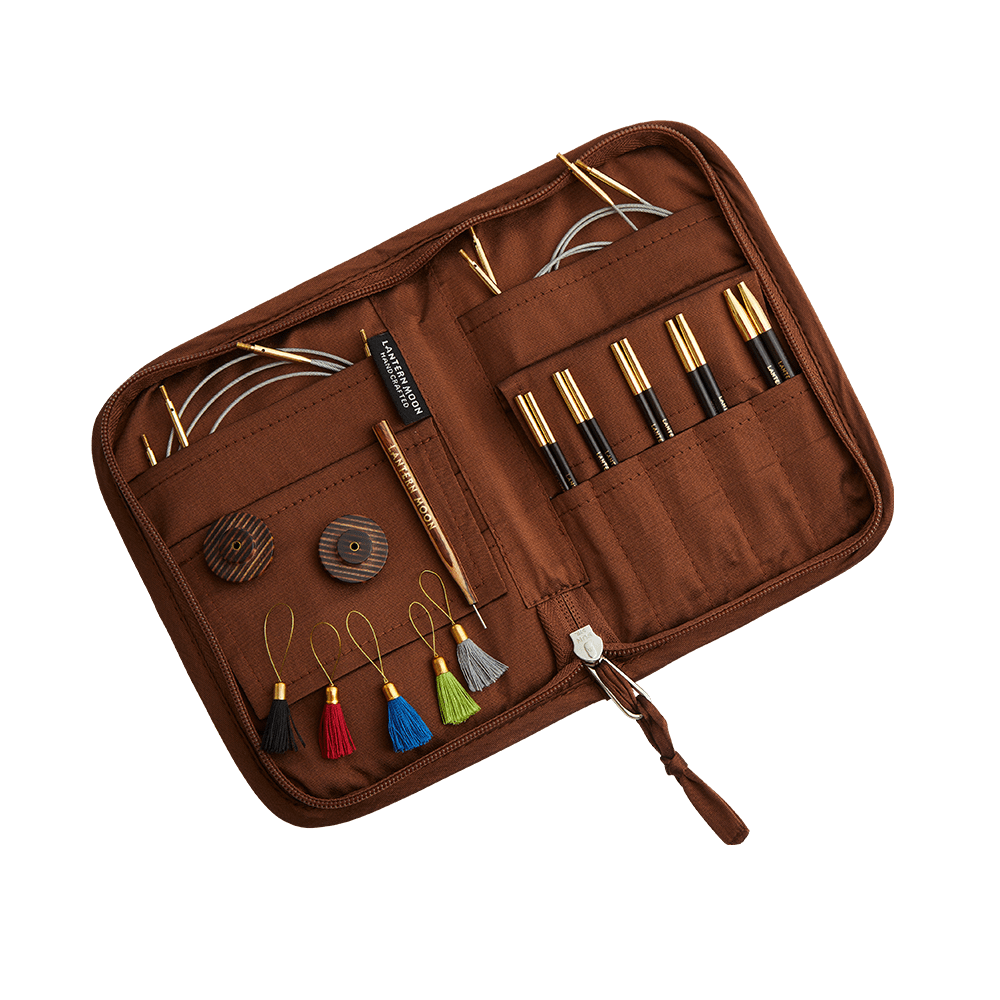 Lantern Moon Knitting Needles Lantern Moon | Heritage 10cm Interchangeable Knitting Needle Set