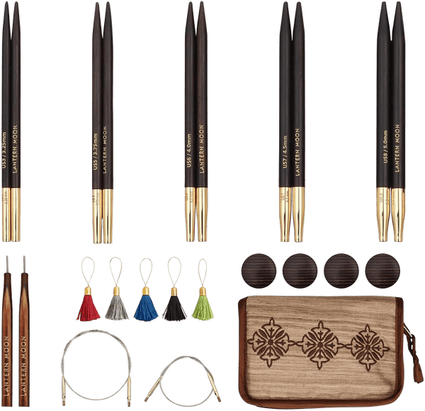 Lantern Moon | Heritage | 10cm Interchangeable Knitting Needle Set
