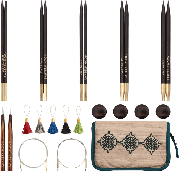 Lantern Moon | Legacy | 13cm Interchangeable Knitting Needle Set