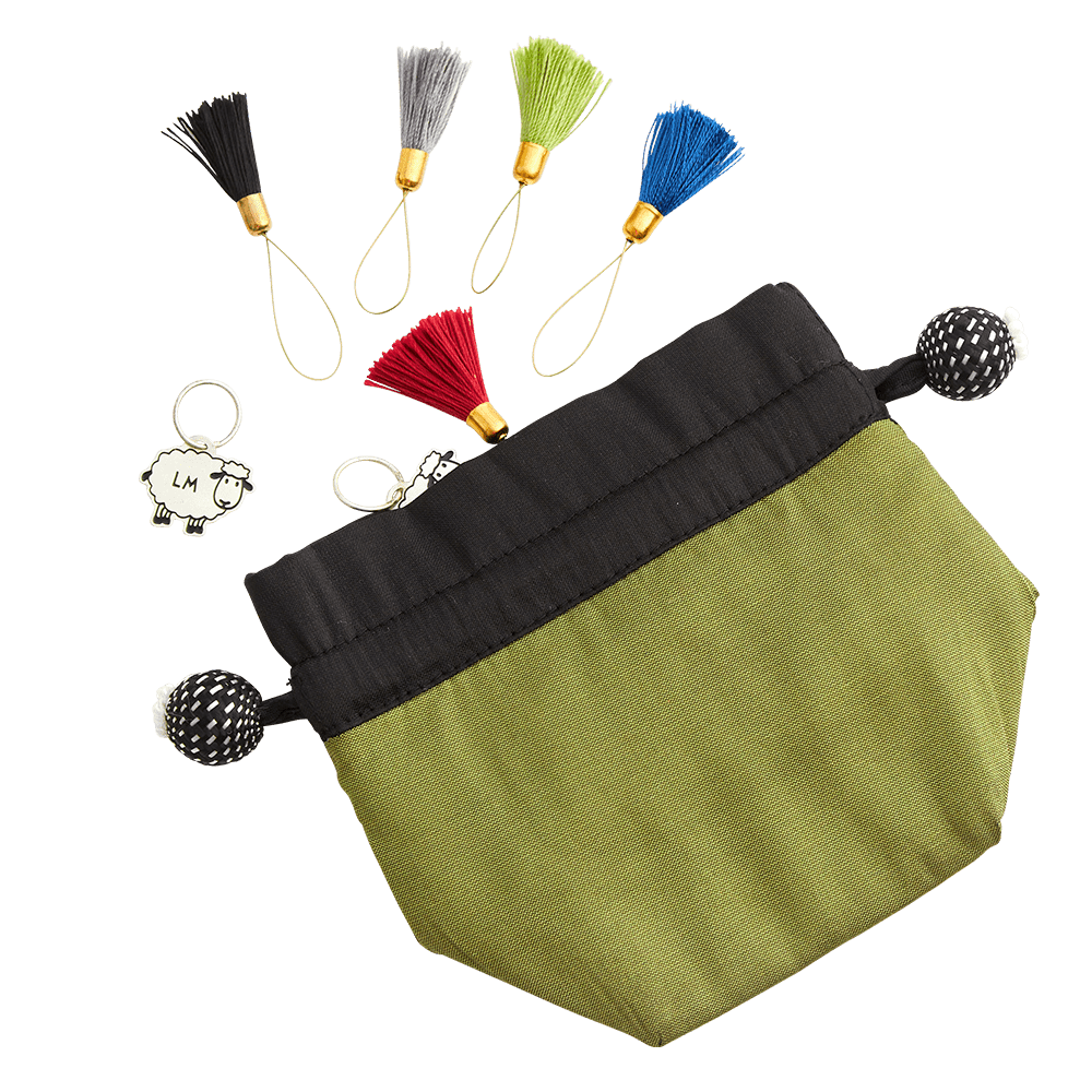 Lantern Moon Knitting Needles Sage (green) Lantern Moon | Stitch Marker Pouches