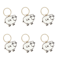 Lantern Moon Stitch Markers Lantern Moon | Stitch Markers | Meadow set of 6