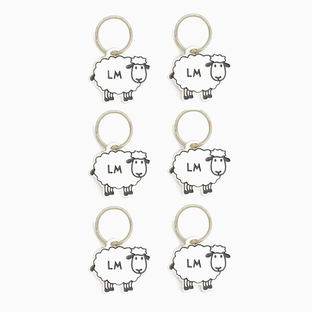 Lantern Moon Stitch Markers Lantern Moon | Stitch Markers | Meadow set of 6