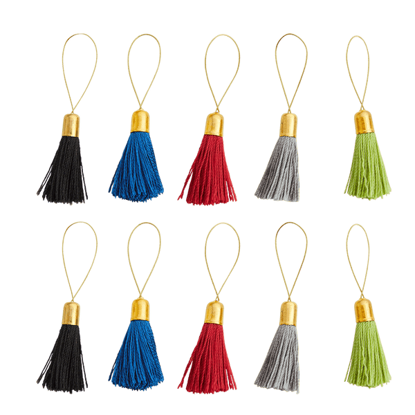 Lantern Moon | Set of 10 | Tassel Stitch Markers