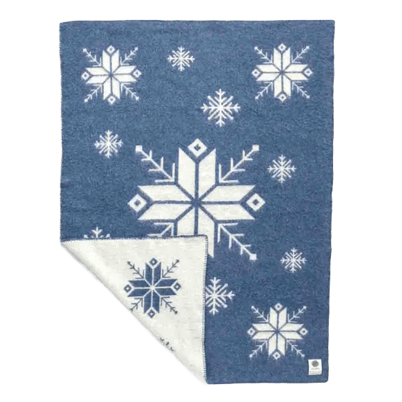 LOPI Blanket Blue Ice Crystal 130 x 180cm | 0301 Lopi | Hestateppi Blanket