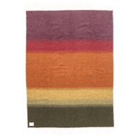 LOPI Blanket Green - Plum - 1051 Lopi | Álafoss Blanket