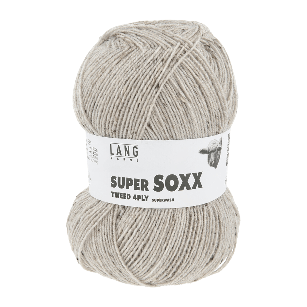 LANGYARNS Yarn Beige LANGYARNS | Super Soxx Tweed | 4 Ply | 1201