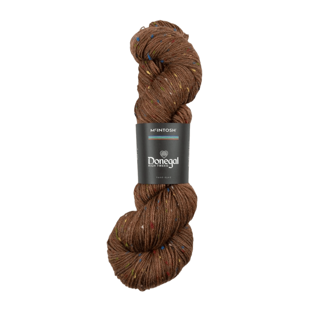 McIntosh Yarn Castlefinn (Brown) McIntosh | Donegal Rich Tweed | 4-Ply