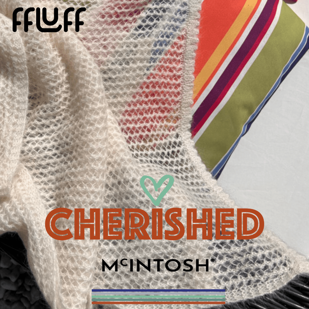 McIntosh Yarn Cherished Wrap / Shawl | Knitting Kit