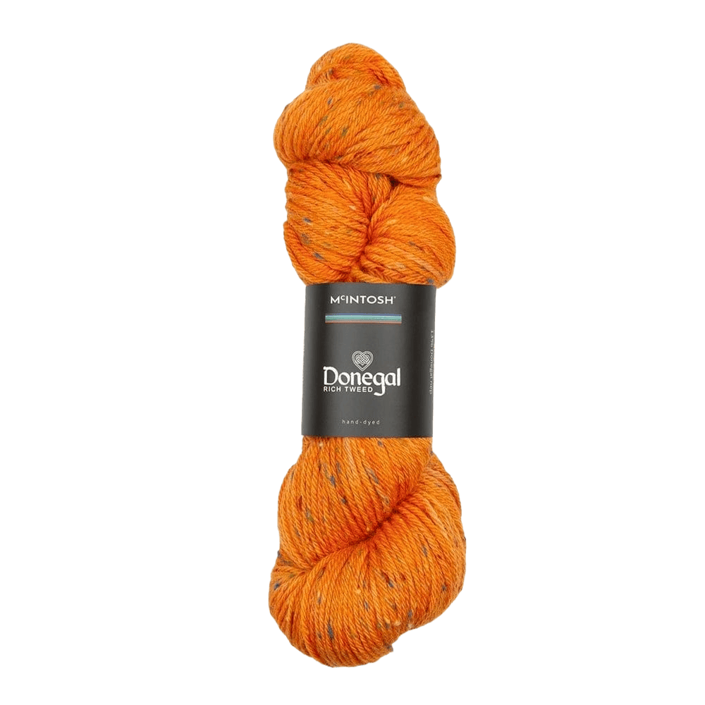 McIntosh Yarn Dunglow (Orange) McIntosh | Donegal Rich Tweed | 4-Ply